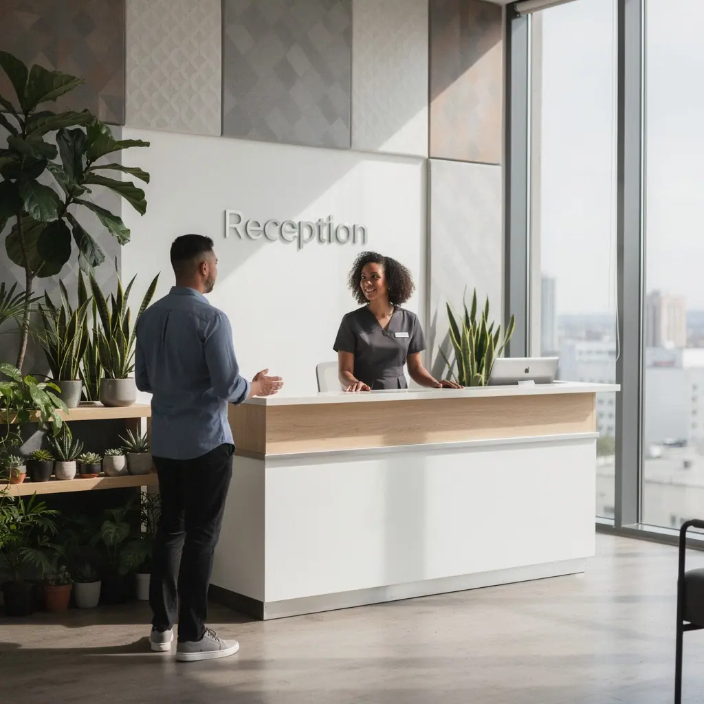 Современный офис с открытой планировкой и зонами для совместной работы